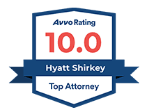 Avvo Rating | 10.0 | Hyatt Shirkey | Top Attorney